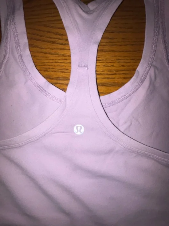 Lululemon Racerback Tank Top - Lavender - Picture 3 of 3